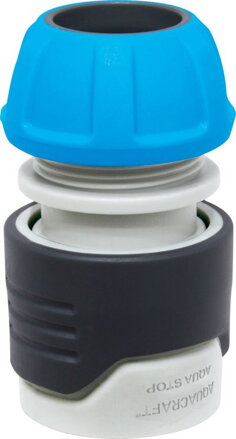 Rýchlospojka na hadicu AQUACRAFT 550025, SoftTouch 1/2", 13 mm, STOP, záhradná
