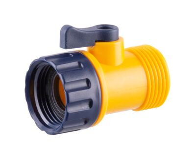 Spojka Strend Pro Garden, 1-way rozbočovač, s ventilom, G3/4"