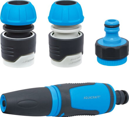 Sada AQUACRAFT 550390 – SoftTouch, spojka, STOP, dýza