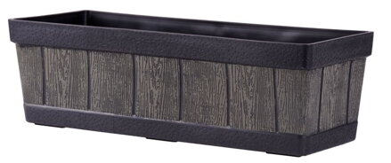 Kvetináč Woodeff – 15x47x17 cm, efekt dreva