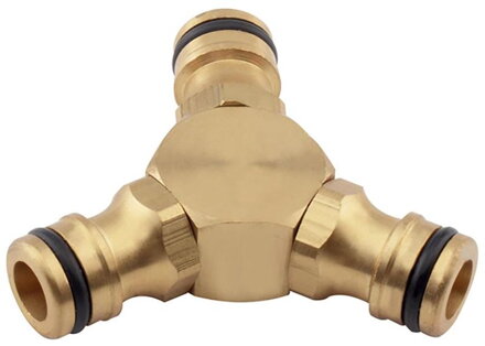 Spojovací medzikus Strend Pro, mosadzný, 1/2", 3-cestný