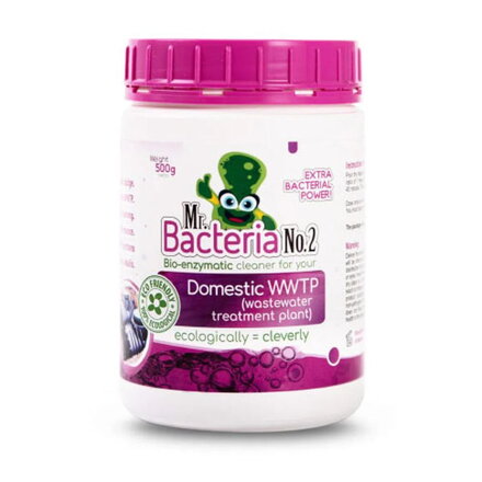 Aktivátor Mr.Bacteria No.2, do čističky odpadových vôd, 500 g
