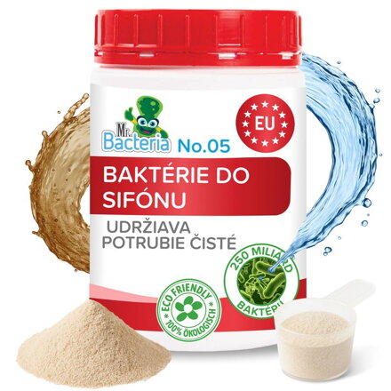 Aktivátor Mr.Bacteria No.5, baktérie do sifónu, 500 g