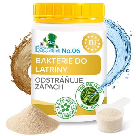 Aktivátor Mr.Bacteria No.6, baktérie do latríny, 500 g
