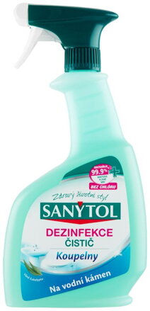 Dezinfekcia Sanytol, čistič do kúpeľne, eukalyptus, 500 ml