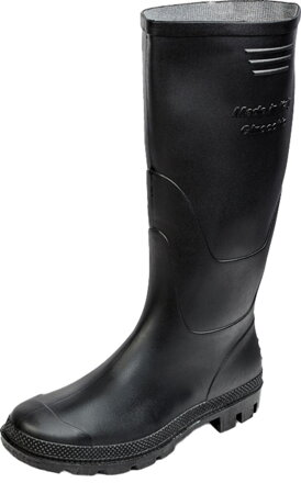 Čižmy Boots Ginocchio, čierne, PVC, záhradné, veľkosť 40
