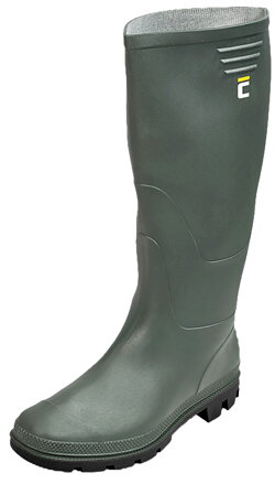 Čižmy Boots Ginocchio, olivové, PVC, záhradné, veľkosť 42