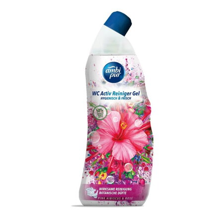 Ambipur WC Active Gel Mäta a jasmín 750 ml