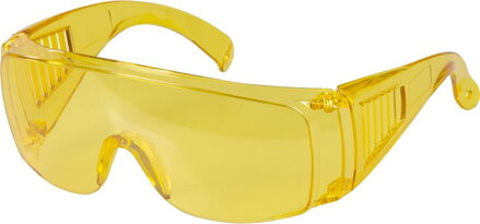 Okuliare Safetyco B501, žlté, ochranné