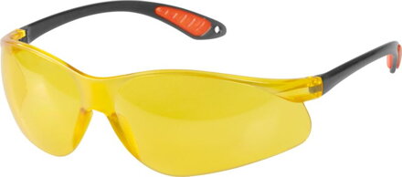 Okuliare Safetyco B515, žlté, ochranné
