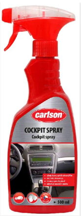 Cockpit sprej Carlson na plasty a palubné dosky, 500 ml