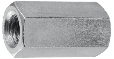 Matica DIN 6334 Zn JHS10, predlžovacia, balenie 4 ks