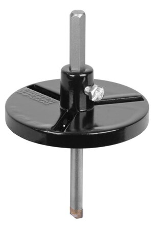 Unášač vyrezávacích koruniek Strend Pro, s vrtákom, ALU 33–83 mm