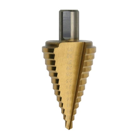 Stupňovitý vrták do kovu SD651 – 5-35 mm, TiN, HSS 6542