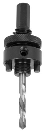 Unášač vyrezávacích koruniek Strend Pro, HEX stopka 13 mm