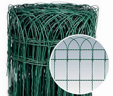 Pletivo GardeNET PVC 90 cm, 15x9 cm, ozdobné, záhradné