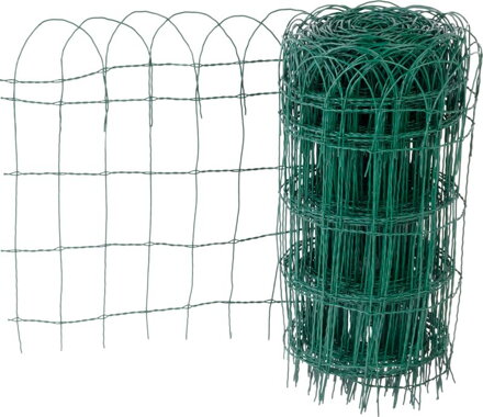 Pletivo GardeNET PVC 65 cm, 15x9 cm, ozdobné, záhradné