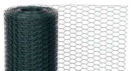 Chovateľské pletivo šesťhranné PVC 20 mm, 1,0 m, 0,9 mm, L-25 m