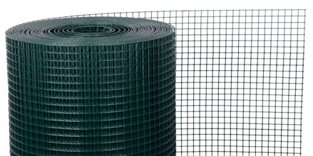 Chovateľské pletivo GARDEN PVC 1000/12x12/1,2 mm, zelené