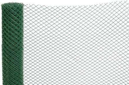 Pletivo ECONOMY 6, 1000/20x20 mm, zelené, celoplastové, 5 m