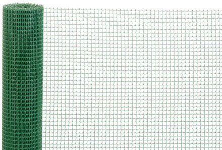 Pletivo ECONOMY 5, 1000/10x10 mm, zelené, celoplastové, 5 m
