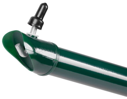 Vzpera Zn+PVC, zelená, RAL6005, 38/2000/1,25 mm