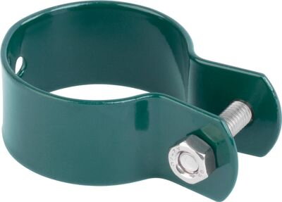 Objímka na okrúhly stĺpik FA005, 38 mm, zelená