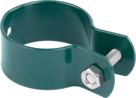 Objímka na okrúhly stĺpik FA005, 38 mm, zelená
