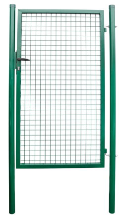 Brána 1000/1800/50x50 mm – jednokrídlová záhradná brána, zelená