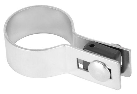 Objímka na okrúhly stĺpik 38 mm, koncová, pozinkovaná