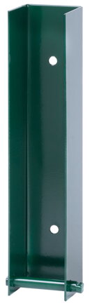 Držiak na podhrabové dosky Strend Pro EUROSTANDARD, 40x200 mm, zelený, RAL6005, so skrutkami