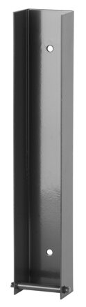 Držiak na podhrabové dosky 40×300 mm, antracit, RAL7016, so skrutkami
