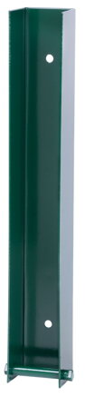 Držiak na podhrabové dosky Strend Pro EUROSTANDARD, 40x300 mm, zelený, RAL6005, so skrutkami