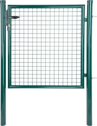 Brána 1000/1500/50x50 mm – jednokrídlová záhradná brána, zelená