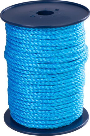 Lano Strend Pro Premium, PP, 8 mm, stáčané, modré, 100 m