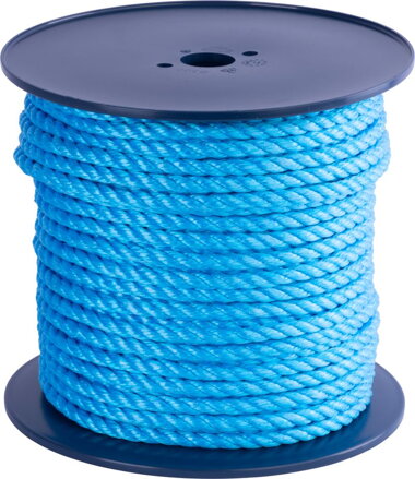 Lano Strend Pro Premium, PP, 12 mm, stáčané, modré, 100 m