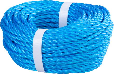 Lano Strend Pro Premium, PP, 4 mm, šnúra, stáčané, modré, 30 m