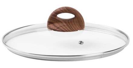 Pokrievka MagicHome Marble Line, 24 cm, sklenená