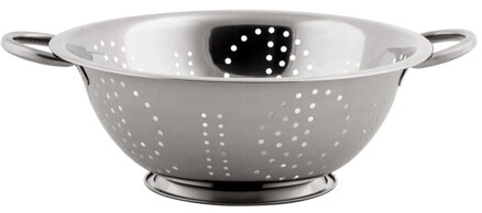Nerezové cedidlo MagicHome DCB, 24 cm, okrúhle otvory