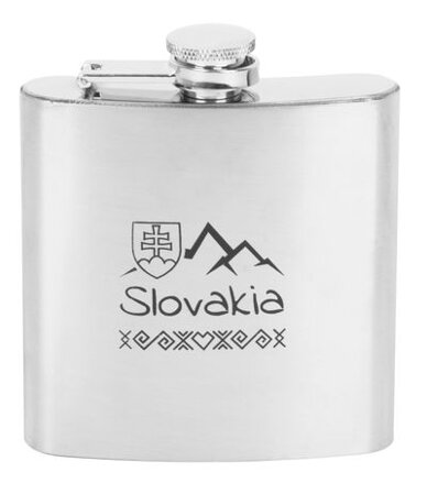 Ploskačka MagicHome HF292, 177 ml, nerezová, Slovakia