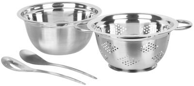 Šalátový set MagicHome, 24 cm, 4-dielny, nerezový