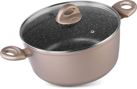 Hrniec MagicHome Coffee Brown Line, 28 cm, 5,9 l, s pokrievkou