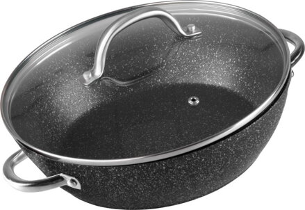 Hrniec MagicHome Black Marble Line, 26 cm, 2,8 l, do rúry