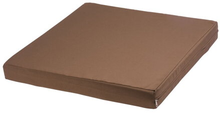 Sedák LUX, hnedý 50 x 55 x 6 cm