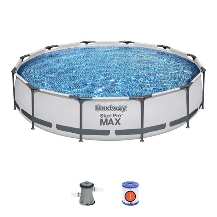 Bestway 50076 Steel Pro MAX 366x76 cm, bazén s filtráciou