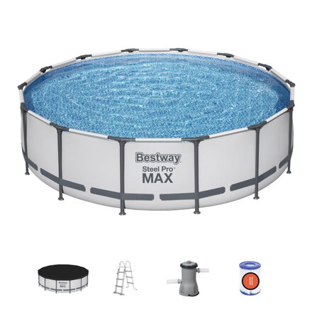 Bestway 56950 Steel Pro MAX 427x107 cm, bazén s filtráciou