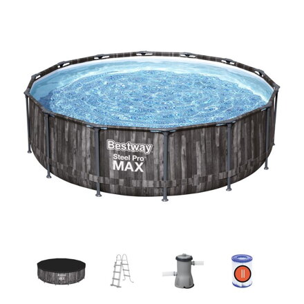 Bestway Steel Pro MAX 5614Z 427x107 cm, bazén s filtráciou