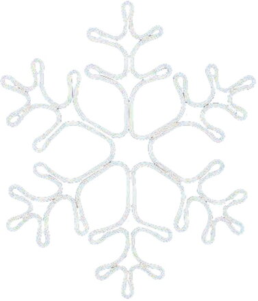Vianočné osvetlenie hviezda MagicHome X8441, LED Neon, 53×56 cm