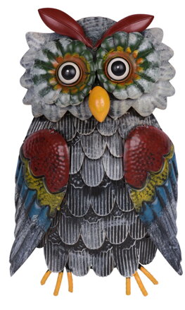Záhradná dekorácia Mecco 1646, Sova, 33 cm