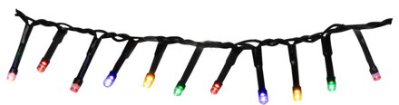 Vianočné osvetlenie reťaz Errai, 320 LED, multicolor, 11 m, exteriér